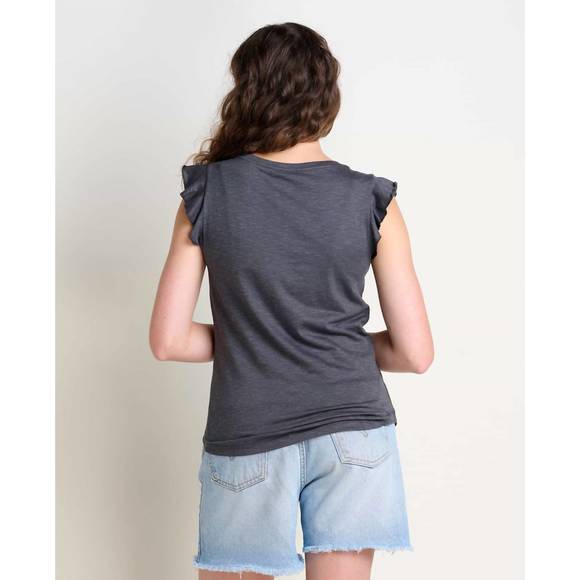 NEW TOAD&CO rufflita ii top in soot - Picture 2 of 3